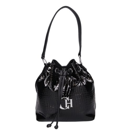 Chiara rostbőr táska I 5056 fekete lakk