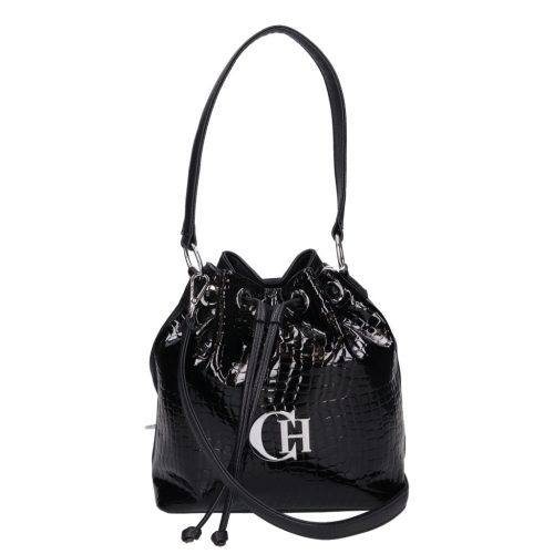 Chiara rostbőr táska I 5056 fekete lakk