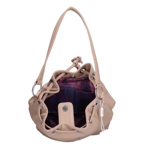 Chiara rostbőr táska I 5056 fekete lakk