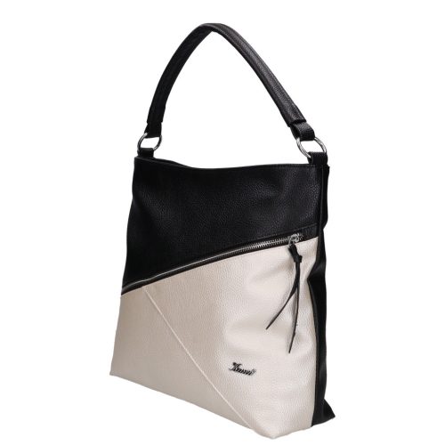 Karen rostbőr táska 1514 fekete pezsgő