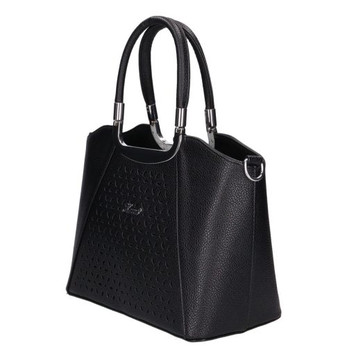 Karen rostbőr táska 9251 bis L fekete