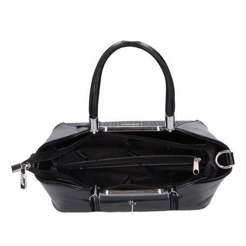 Karen rostbőr táska 9251 bis L fekete