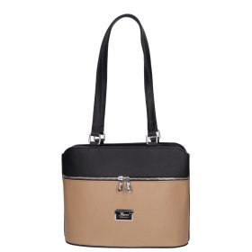 Karen rostbőr táska 2374 fekete drapp