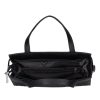 Karen 9429 bis fekete rostbőr női kézitáska