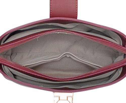 David Jones CM7803 bordó női válltáska