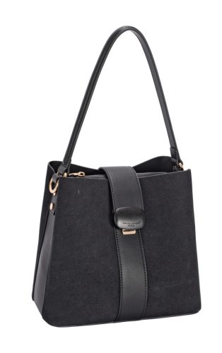 David Jones CM7703 fekete női válltáska
