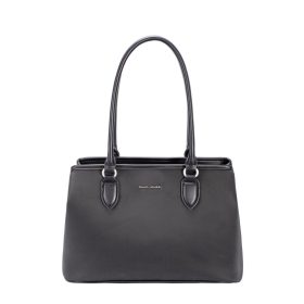 David Jones CM7762 fekete  A/4-es női válltáska
