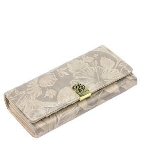 Gregorio HL100 bézs bőr pénztárca