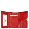 Gregorio BTE117 piros női bőr pénztárca
