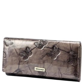 Gregorio BTS102 bronz lakk bőr pénztárca