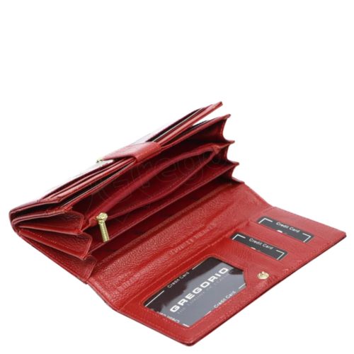 Gregorio BTS102 bronz lakk bőr pénztárca