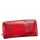 Gregorio GF111 piros lakk bőr pénztárca kártyatartóval