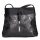 Karen rostbőr táska D 099 fekete új virág