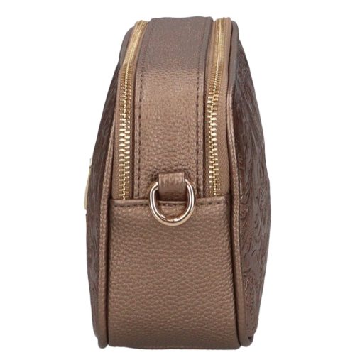 Karen rostbőr táska 1548 bis bronz virág