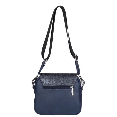 Karen rostbőr táska D 527 kék virág