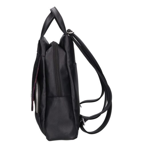 Chiara rostbőr táska K 7031 fekete virág