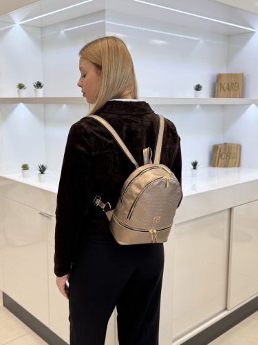 Chiara rostbőr hátizsák I 5000 kék virágos