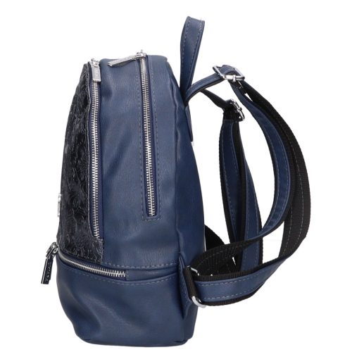 Chiara rostbőr hátizsák I 5000 kék virágos