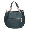 Chiara rostbőr táska K 772 bis zöld virág