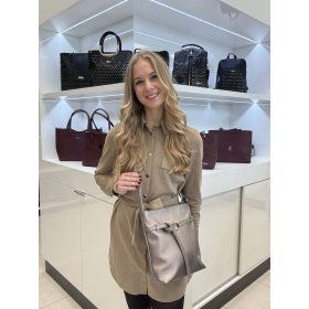 Karen rostbőr táska D 693 bronz