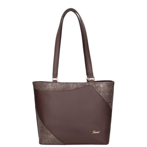 Karen rostbőr táska 1522 barna virág