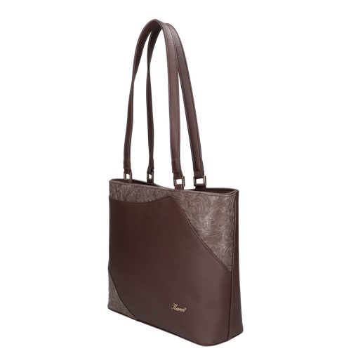 Karen rostbőr táska 1522 barna virág