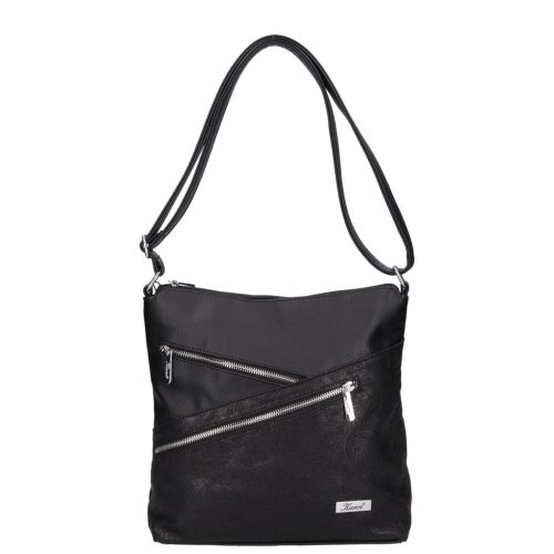 Karen rostbőr táska 1651 fekete virág