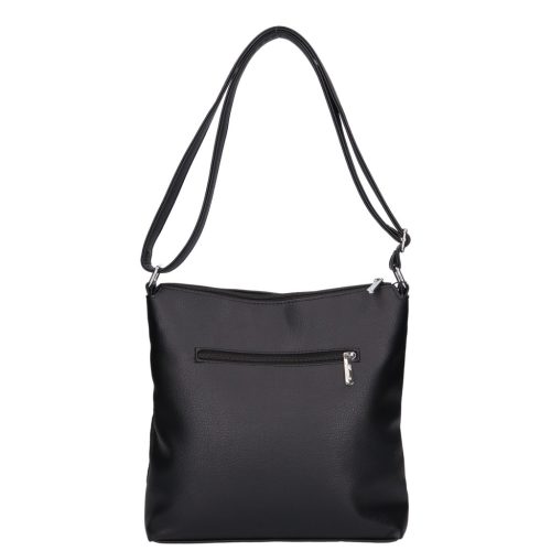 Karen rostbőr táska 1651 fekete virág