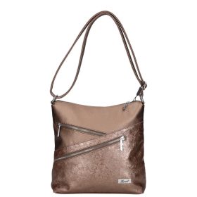 Karen rostbőr táska 1651 bronz virág