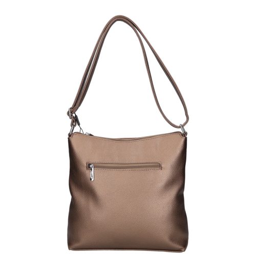 Karen rostbőr táska 1651 bronz virág