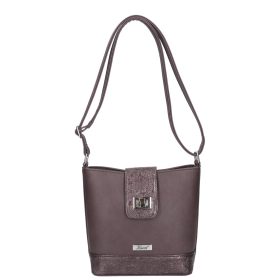 Karen rostbőr táska 9437 barna virág