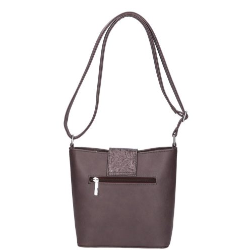 Karen rostbőr táska 9437 barna virág