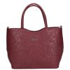 Karen 2514 bordó virág női táska