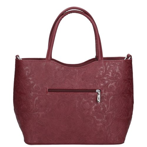 Karen 2514 bordó virág női táska