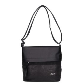 Karen rostbőr táska D 325 bis fekete virág