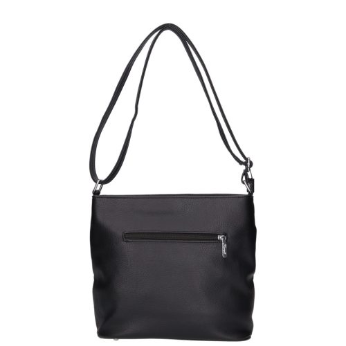 Karen rostbőr táska D 325 bis fekete virág