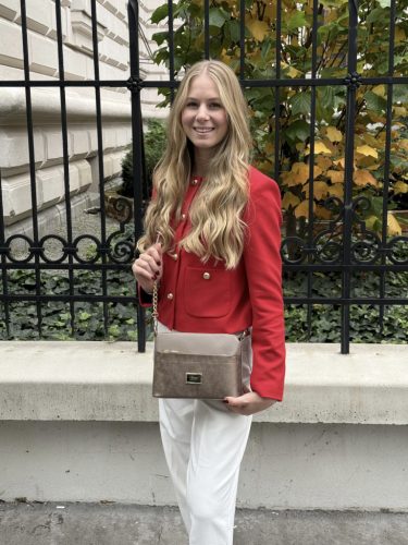 Karen rostbőr táska 9358 bronz