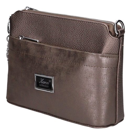 Karen rostbőr táska 9358 bronz