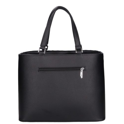 Karen rostbőr táska 1729 fekete fonott