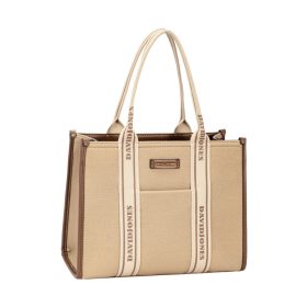 David Jones női kézitáska CM7460-1 barna bézs