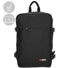   Enrico Benetti 54688 fekete Ryanair és Wizzair hátizsák kézipoggyász