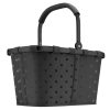 Reisenthel carrybag frame glossy dots black kosár BK7076