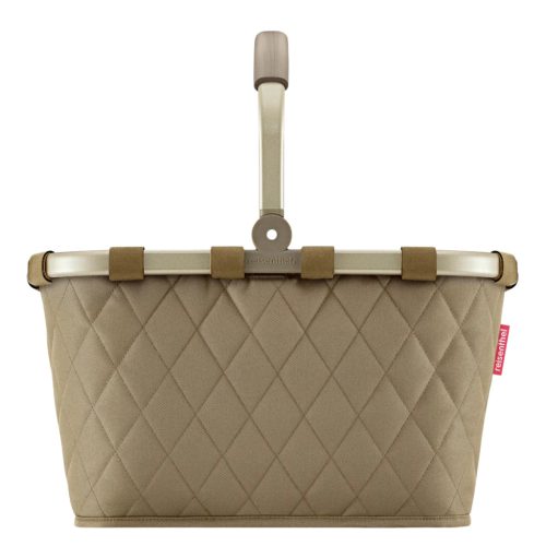 Reisenthel carrybag frame rhombus olive kosár BK5047