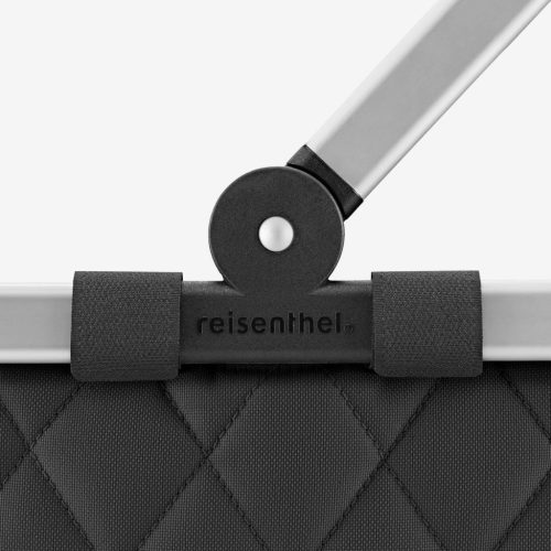 Reisenthel carrybag rhombus black kosár BK7059
