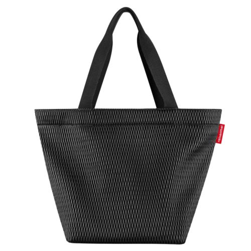 Reisenthel shopper M mesh black válltáska ZS7082