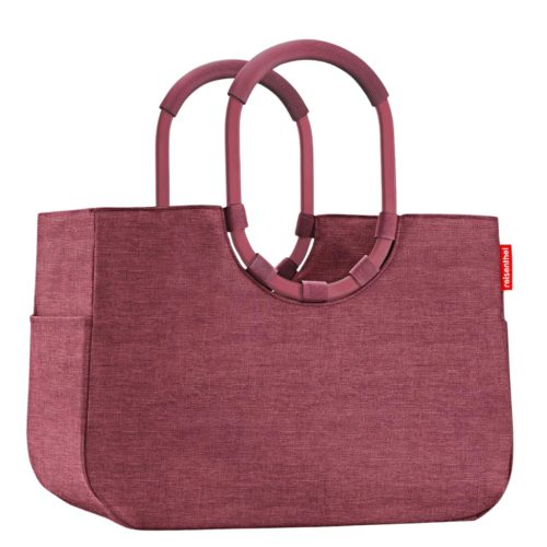 Reisenthel Loopshopper L twist maroon bevásárlótáska OR3104