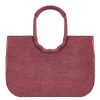 Reisenthel Loopshopper L twist maroon bevásárlótáska OR3104