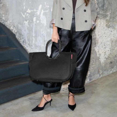 Reisenthel Loopshopper L mesh black bevásárlótáska OR7082