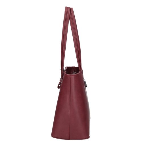 Karen rostbőr táska 1432-2 bordó virág