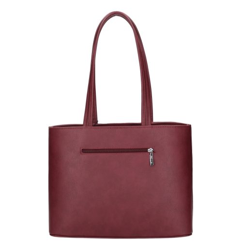 Karen rostbőr táska 1432-2 bordó virág